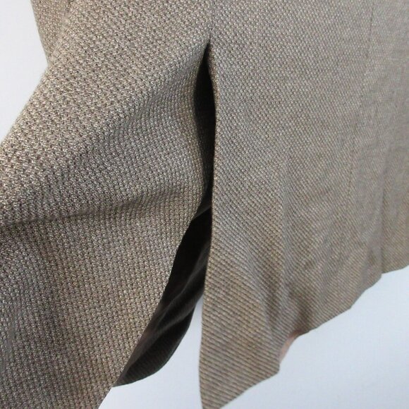 Canali Proposta 100% Wool Blazer Men's Sport Coat Suit 50 Brown Designer 772 - Picture 10 of 16